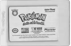 POKEMON PIKACHU RARE PIKA-0018D/DVD VIZ VIDEO PROMO CARD 3D LENTICULAR MP/HP - Image 2