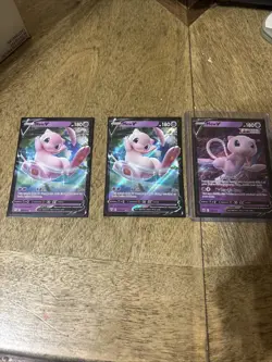 Mew Pokemon TCG Lot of 3 Holo Cards - Image 1