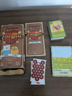 Adventure Time Card Wars Finn & Jake Collectors Pack - Cartoon Network - Image 1