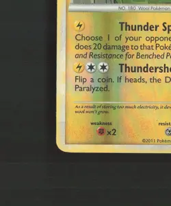 Flaaffy 43/95 Call of Legends Reverse Holo Pokemon Card DMG - Image 5