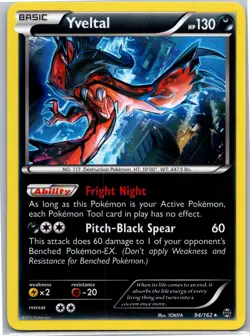 Yveltal - (Cosmos Holo) Promo Blister Exclusives 094/162 Pokemon Card NM - Image 1