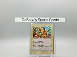 Pokemon Card TCG SM Hidden Fates Eevee Holo Foil Rare 48/68 - Image 1