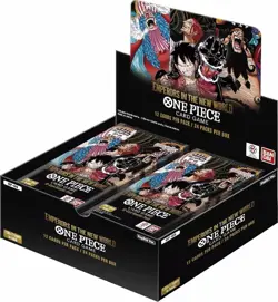 One Piece Card Game TCG Booster Box Op-09 Emperors In The New World - Sealed - Image 1