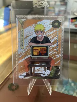 PSA Magazine Kayou Exclusive Naruto Uzumaki Promo Card Sealed Mint! - Image 1