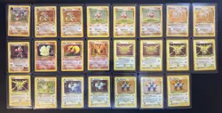 VINTAGE HOLO LOT OF 59 Pokemon Card TCG Base Set JungleFossil Rare LP MP HP Rare - Image 4