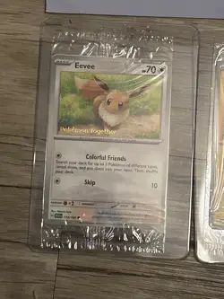 Pokemon Pikachu Eevee Together Cards Pokepost Promo Pokemon cards sealed - Image 2