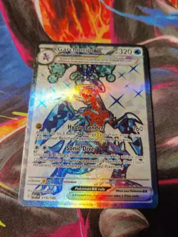 Pokemon Garchomp EX Holo Ultra Rare TCG Card Paradox Rift 219/182 - Image 2