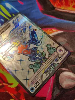 Pokemon Garchomp EX Holo Ultra Rare TCG Card Paradox Rift 219/182 - Image 5