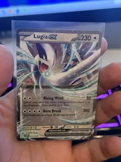 Lugia EX NM 017/034 Legendary Pokemon Card Ultra Rare Holo - Image 1