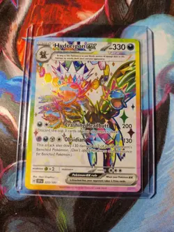 Pokemon TCG Hydreigon EX Full Art Ultra Rare Holo Card Surging Sparks 223 / 191 - Image 1