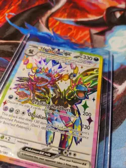 Pokemon TCG Hydreigon EX Full Art Ultra Rare Holo Card Surging Sparks 223 / 191 - Image 4