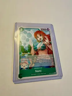 One Piece Stamped Release Event Card Nami OP10-033 NM - Image 1