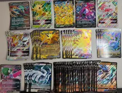 Lot of 68 Jumbo Oversized Promo Pokemon Cards. Arceus, Pikachu, Rayquaza & More - Image 1