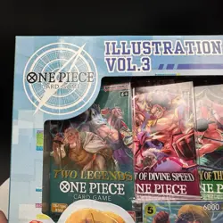 One Piece Card Game Illustration Box Vol. 3 - Box IB03 - 4 Boosters and 2 Promos - Image 5