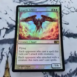 MTG - Angelic Arbiter - Core Set 2011 M11 LP FOIL - Image 1