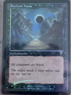 MTG: Darkest Hour: 7th Edition: Foil: Near Mint Condition - Image 1