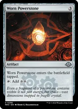 Magic: The Gathering Worn Powerstone 298 Uncommon Foil NM MH3 - Image 1