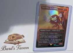 Knuckles the Echidna (2082)-Rainbow Foil-Secret Lair Drop-MTG - Image 1
