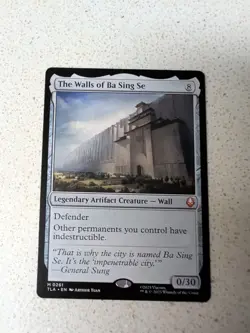 MTG Avatar - The Walls of Ba Sing Se #261 (Mythic Legendary Artifact Creature) - Image 1