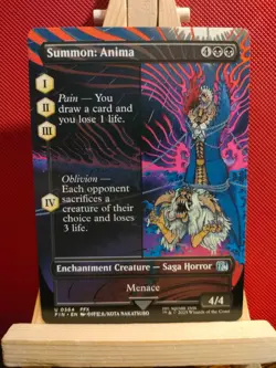 Summon: Anima (Borderless) - Final Fantasy - Uncommon - NM - MTG - Image 1