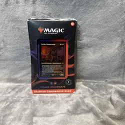 Commander Starter Deck: Chaos Incarnate - Magic: the Gathering - Brand New - Image 1