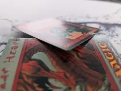 MTG - Goblin Lackey - Urza's Saga - DAMAGED - Image 3