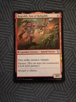 mtg rograkh, son of rohgahh foil commander legends - Image 1