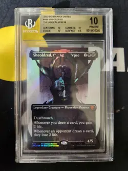 Magic The Gathering MTG Sheoldred The Apocalypse Dominaria United #436 BGS 10 - Image 1