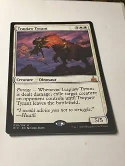 Trapjaw Tyrant Rivals of Ixalan Regular - Image 1