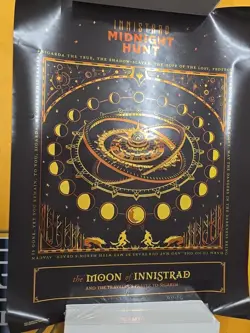 MTG Innistrad Midnight Hunt Foil WPN Promotional Poster WO75 - Image 3