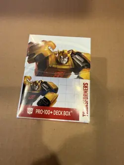 Ultra Pro Transformers Goldbug Bumblebee MTG Commander Deck Box New Sealed OOP - Image 1