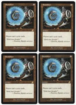 Stabilizer x4 4x 2003 Scourge PLAYSET Colorless Rare Artifact MTG NM AZ1 - Image 1