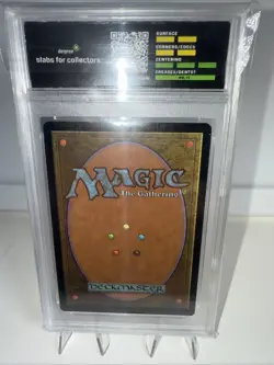 1998 Magic The Gathering Cheese Stands Alone Degree Graded 8 Mint Unglued - Image 2