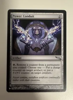 MTG The List - Mirrodin X1 Power Conduit (NM) - Image 1