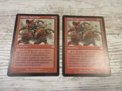 2x Aggravated Assault - Onslaught - NM - Italian - OOP MTG - Image 1
