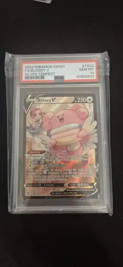 Pokemon Graded PSA 10 Lot Eevee Vmax Swsh087 Psa 10 Blissey V Tg22 Psa 10 More - Image 3