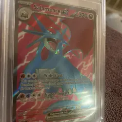 2025 POKEMON JTG EN-JOURNEY TOGETHER ULTRA RARE #177 SALAMENCE EX PSA 9 - Image 4
