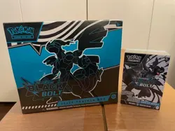 Pokemon Black Bolt ETB + Booster Bundle (Sealed) COMBO - Image 1