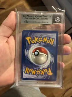 Blastoise Pokemon Base Set holo 2/102 BGS 7.5 - Image 2