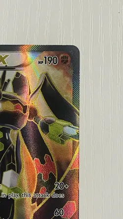 Pokemon Full Art Zygarde EX 054A/124 Alternate Art Holo NM - Near Mint Promo - Image 4