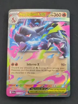 Mega Charizard X ex 013/094 Double Rare Phantasmal Flames Pokemon TCG - Image 1