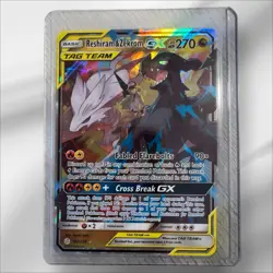 Pokemon Zekrom & Reshiram GX 157/236 Cosmic Eclipse Tag Team NM - Image 1
