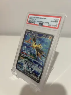 PSA 10 Zapdos EX 2023 Pokemon 151 Special Illustration Rare 202/165 - Image 2
