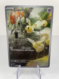 Cutiefly 172/162 - Temporal Forces Illustration Rare Holo - Pokemon NM TCG - Image 1