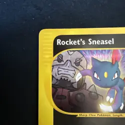 Pokemon - Rockets Sneasel - Winner Stamped - Best Of Game Promo #5 - Image 2