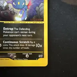 Pokemon - Rockets Sneasel - Winner Stamped - Best Of Game Promo #5 - Image 4