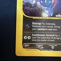 Pokemon - Rockets Sneasel - Winner Stamped - Best Of Game Promo #5 - Image 5