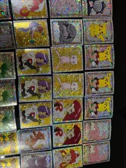 LOTTO DI 189 CARTE POKEMON STICKER MERLIN SERIES 1 - Image 2