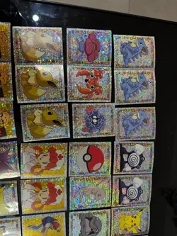 LOTTO DI 189 CARTE POKEMON STICKER MERLIN SERIES 1 - Image 3