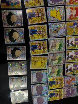 LOTTO DI 189 CARTE POKEMON STICKER MERLIN SERIES 1 - Image 4